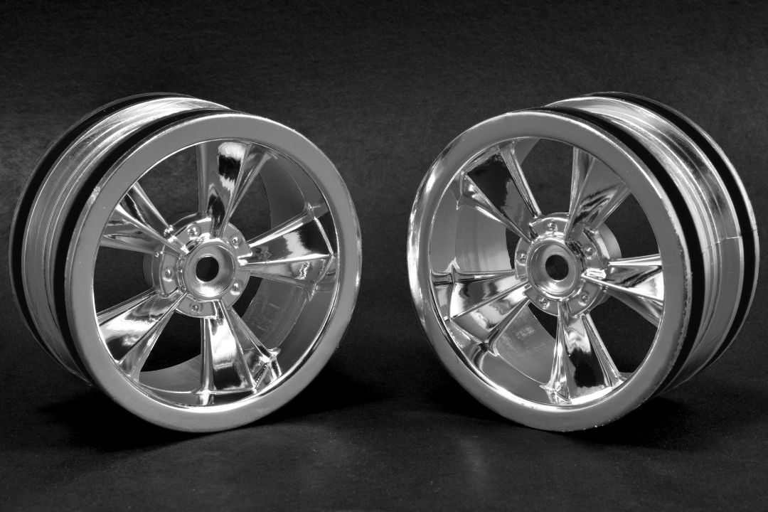 "N2O" Chrome Resto-Mod Sedan Wheels