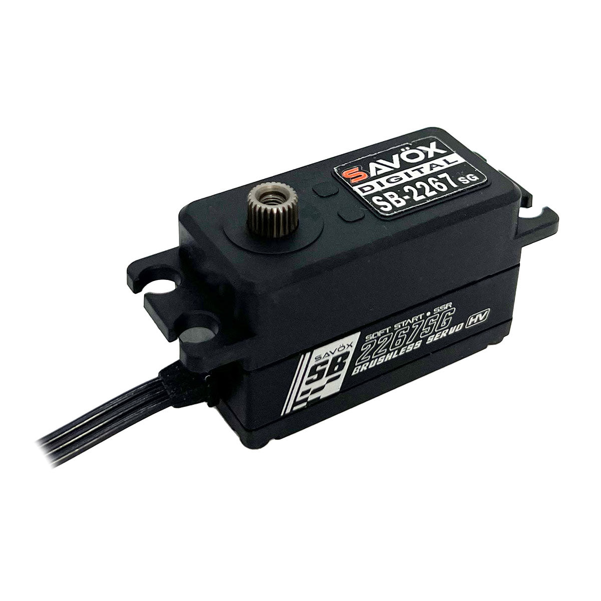 High Voltage, Steel Gear, Monster Low Profile Servo w/ Soft Start, 0.065sec / 444.4oz @ 8.4V