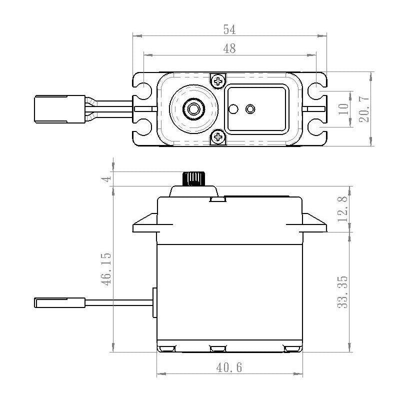 High Torque, High Voltage Coreless Digital Servo