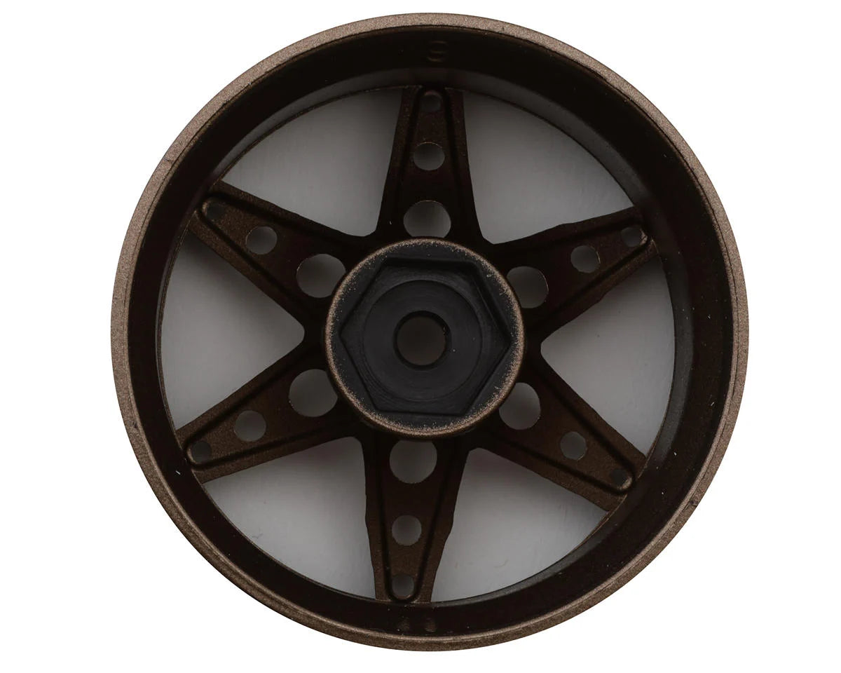 R1 Multi-Spoke Nylon Drift Wheels (Bronze) (x2) (6mm Offset)