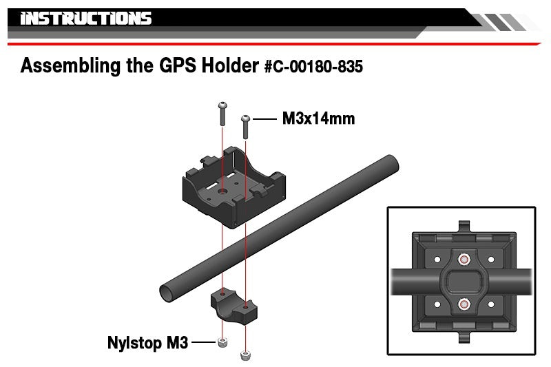 Holder for TC GPS