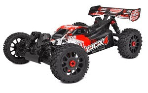 Syncro-4 1/8 4S Brushless Off Road Buggy, RTR, Red