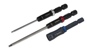 Speed Tip Hex Driver Wrench Set Gen 2, 1.5mm, 2.0mm Hex Wrench & 7.0mm Nut Driver