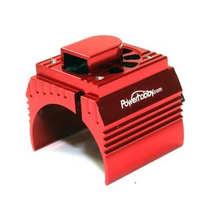 Aluminum Motor Heatsink Cooling Fan - Red