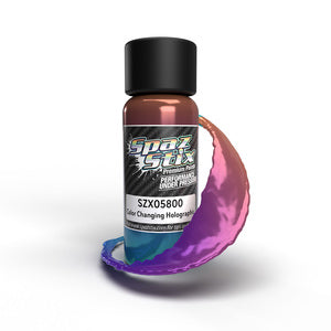 Color Changing Airbrush Ready Paint, Holographic, 2oz Bottle
