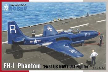 SHY72332 — 1/72 FH1 Phantom First US Navy Jet Fighter (New Tool) (AUG)