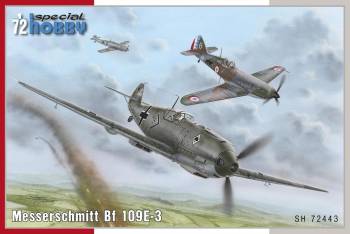SHY72443 — 1/72 Messerschmitt Bf 109E-3