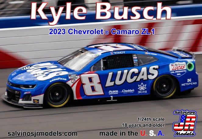 1/24 RCR Kyle Busch 2023 Camaro "Lucas Oil"