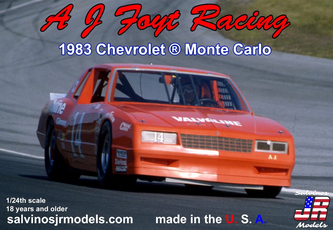 1/24 AJ Foyt Racing 1983 Chevrolet Monte Carlo