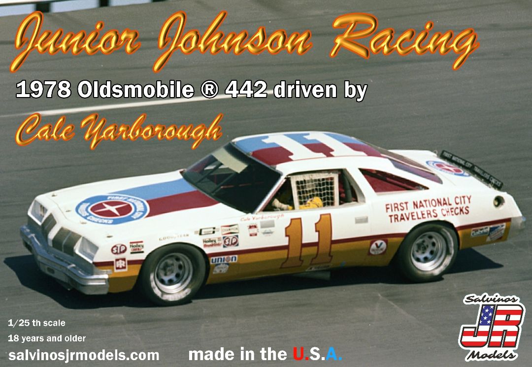1/25 Junior Johnson 1978 Olds 442 Cale Yarborough