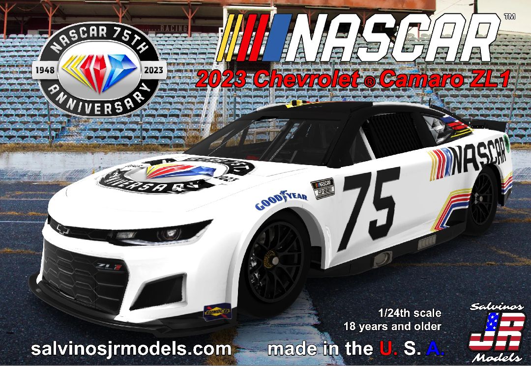 1/24 NASCAR 75th Diamond Anniversary 2023 Camaro
