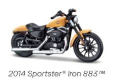 Maisto 1/18 H-D Motorcycles, Series 39 2014 Sportster Iron 883