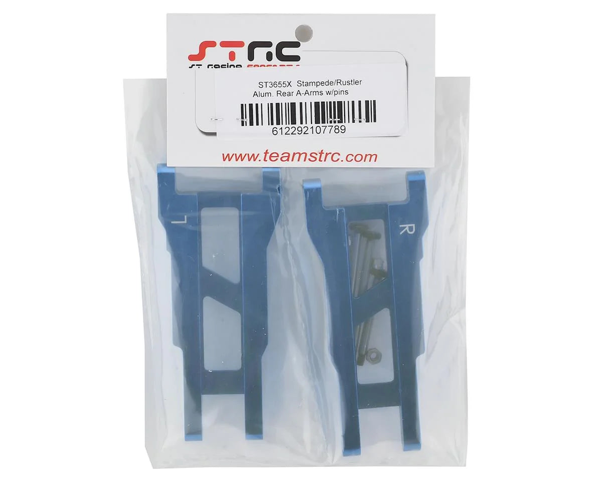 Aluminum RearArms - Rustler/Stampede (x2) (Blue)