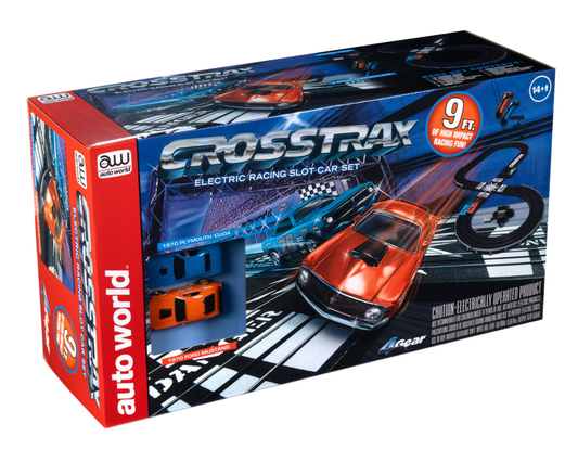 CrossTrax Road Course 9' Slot Race Set