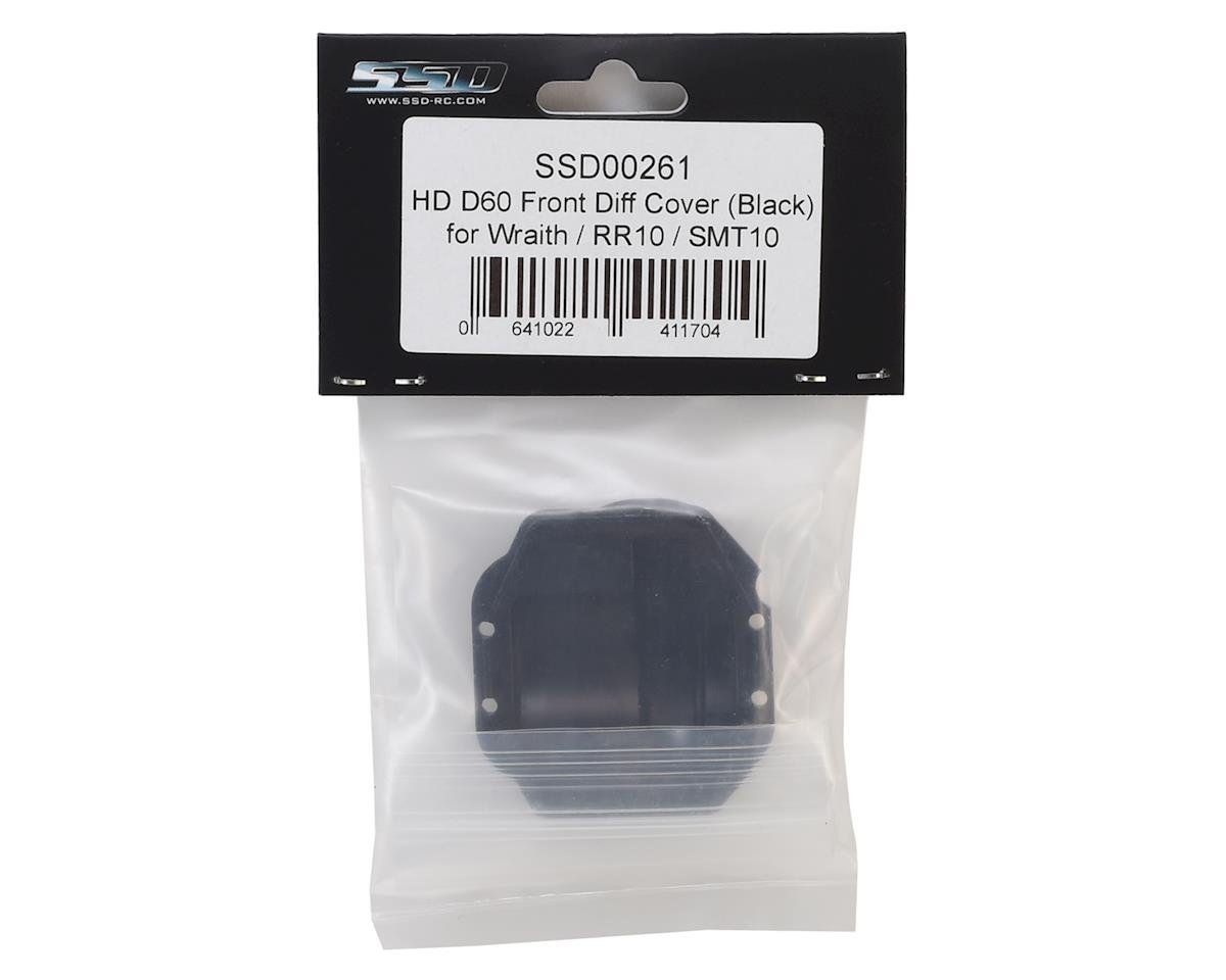 Wraith/RR10 HD Front Differential Cover (Black) (AR60 Axle)