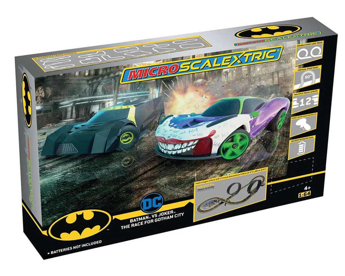 Batman vs Joker - The Race For Gotham City Slot Car Set