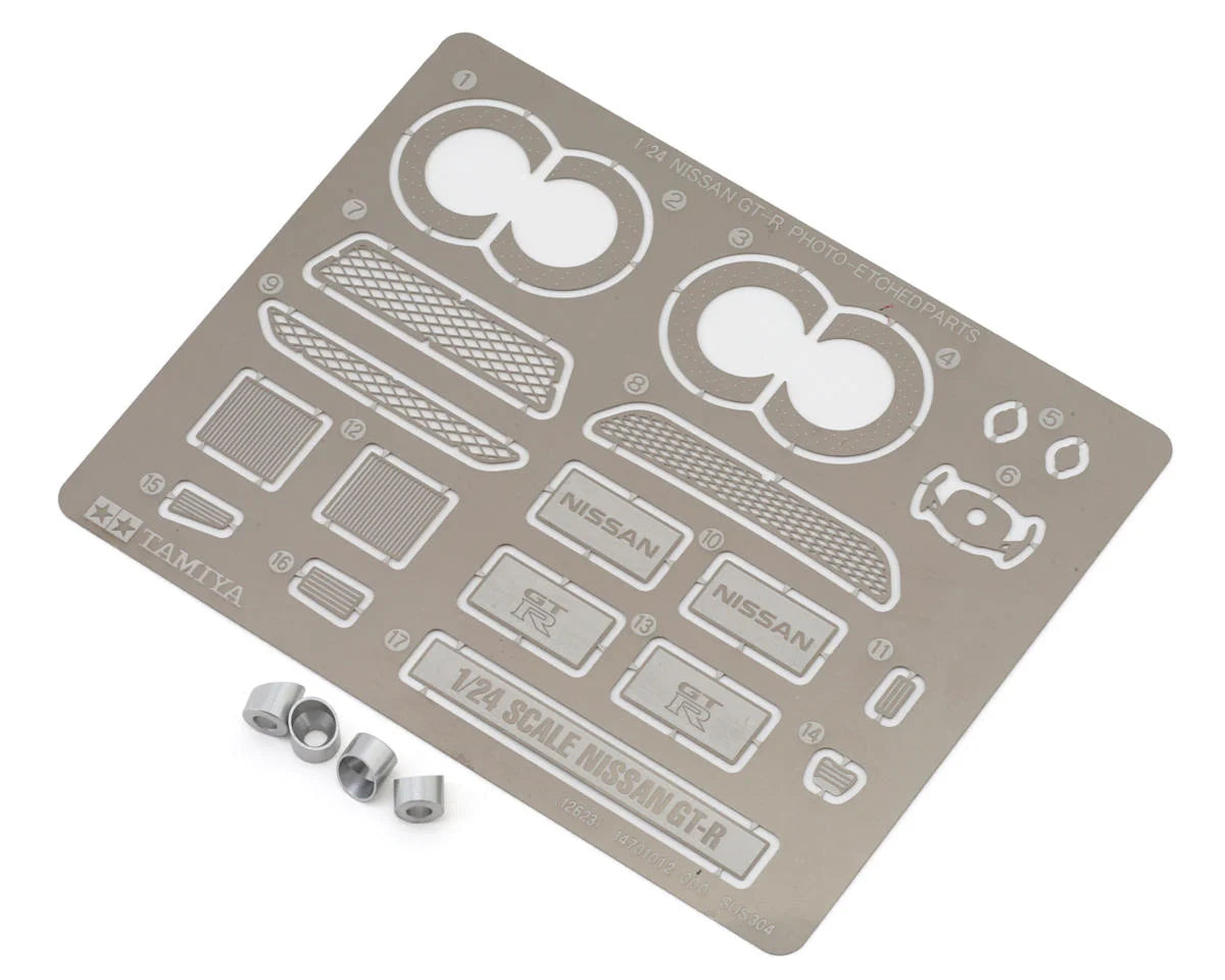 1/24 Nissan GT-R Photo-Etched Parts Set