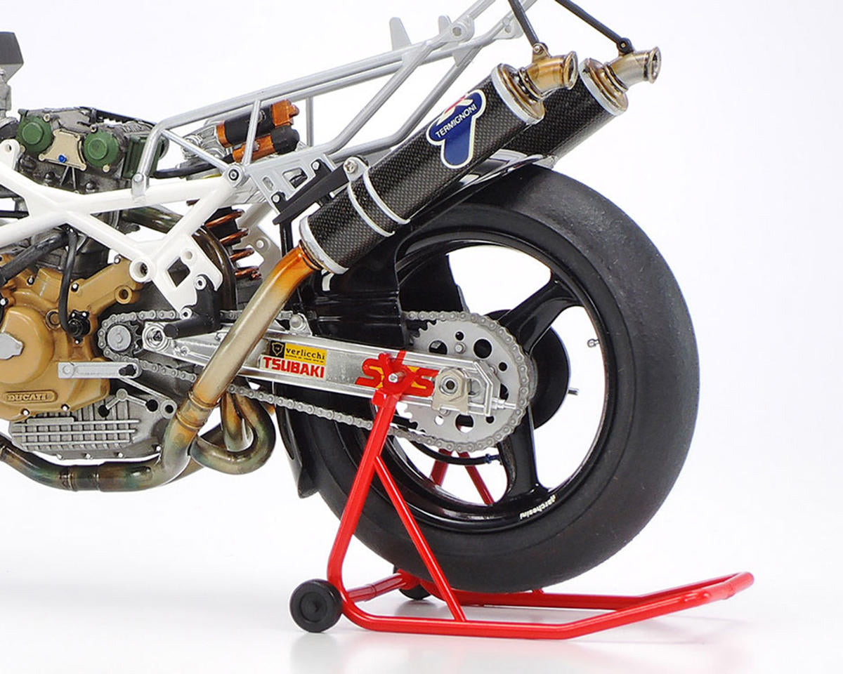 1/12 Scale Ducati 888 Superbike Racer Plastic Model Kit w/Racing Stand