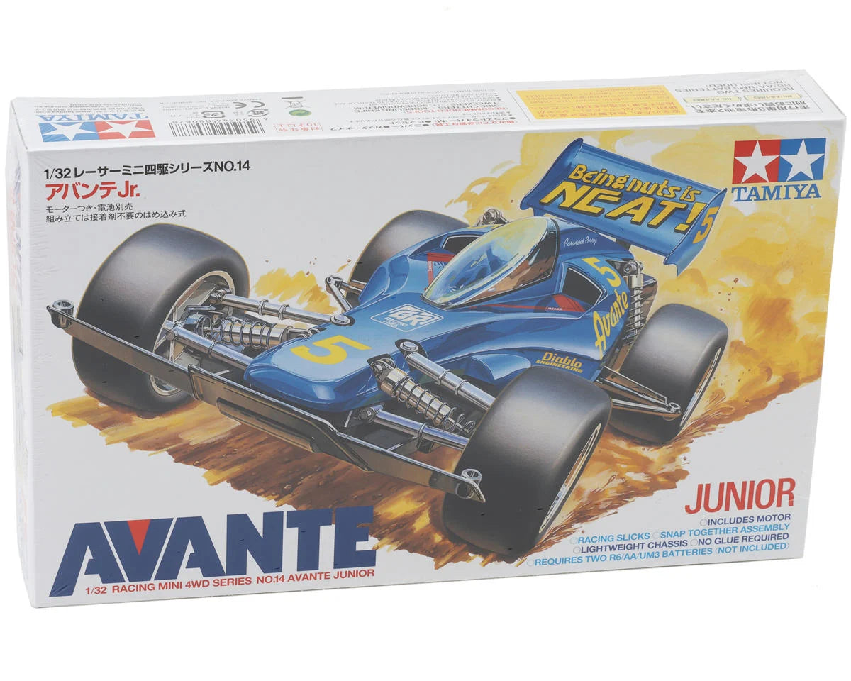 1/32 Jr Avante Type-II Chassis Mini 4WD Kit