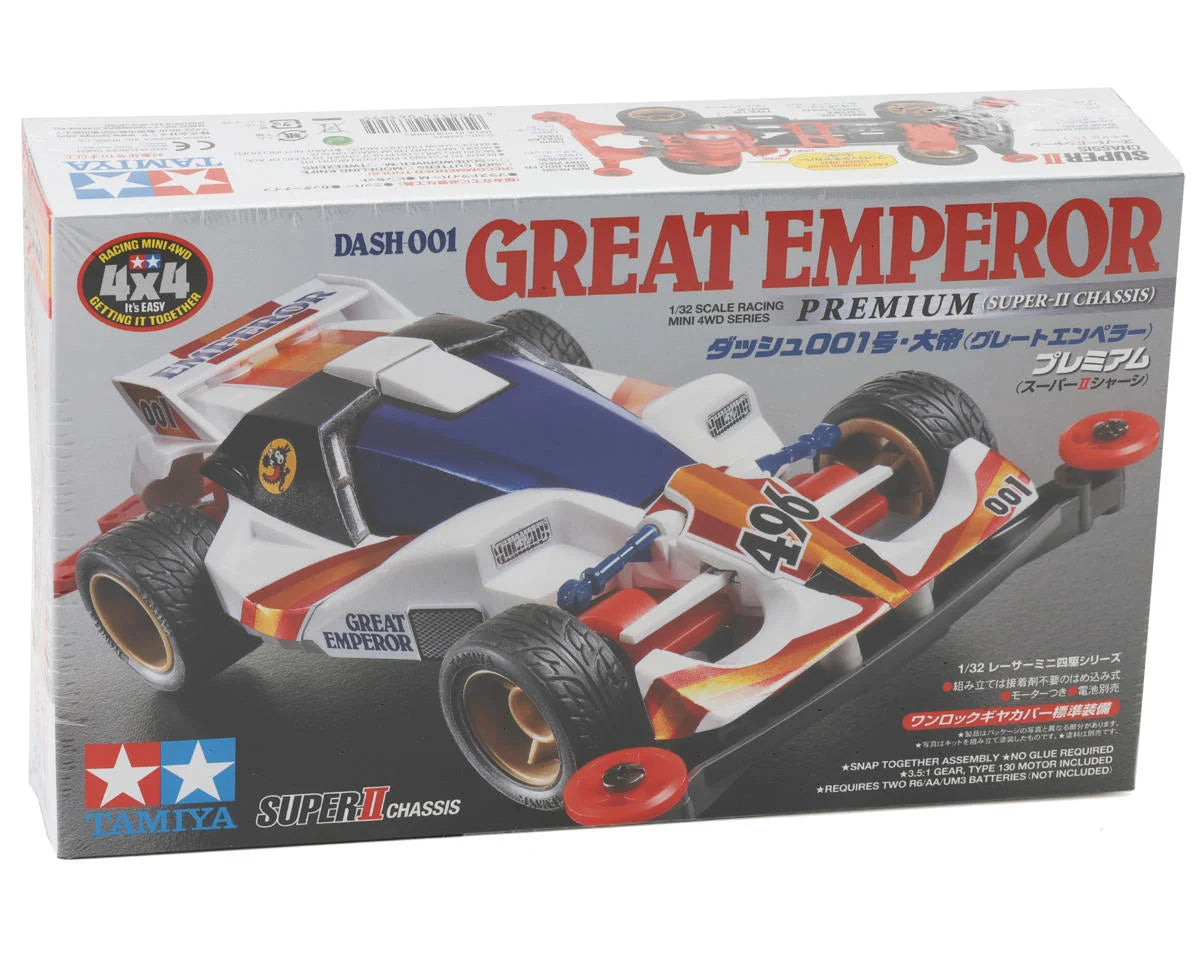 1/32 Jr Great Emperor Premium Super-II Chassis Mini 4WD KIT