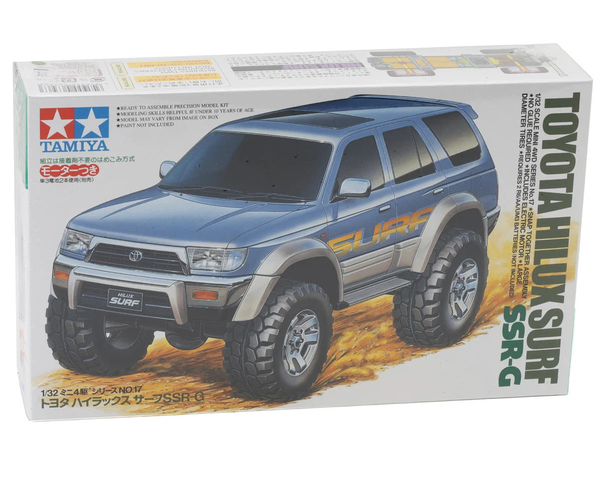 1/32 Mini 4WD JR Toyota Hilux Surf SSR-G Snap Together Kit