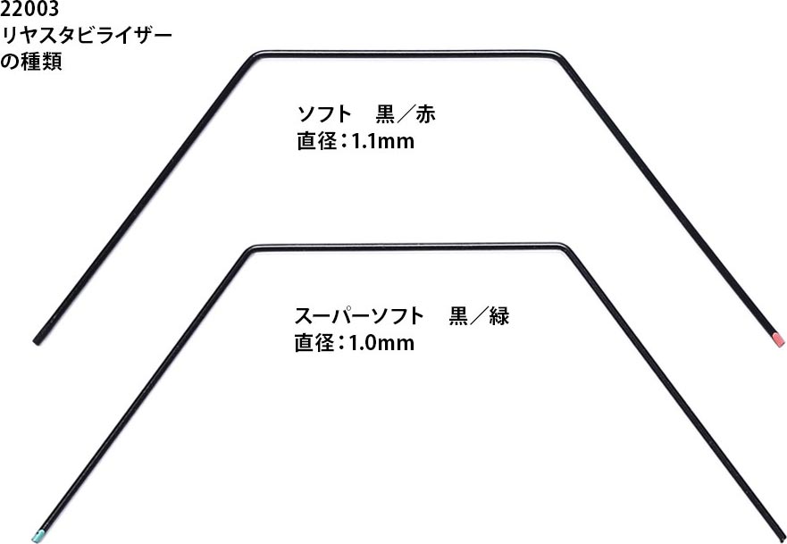 TA08 STABILIZER SET F/R