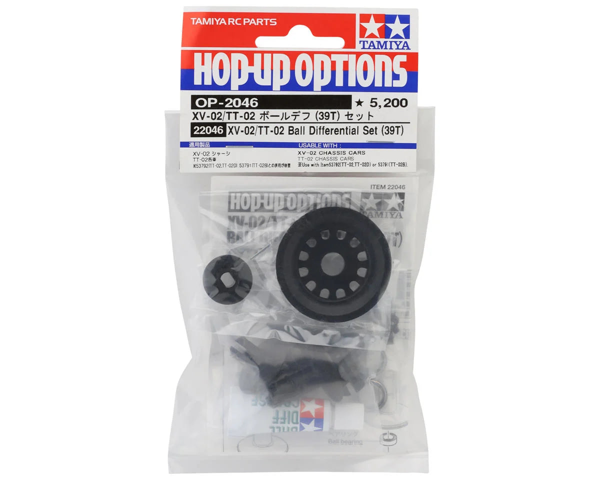 XV-02/TT-02 Ball Diff Set 39T