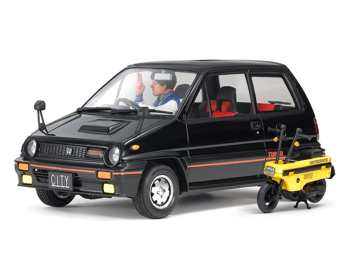 1/24 Scale Honda City Turbo Plastic Model Kit