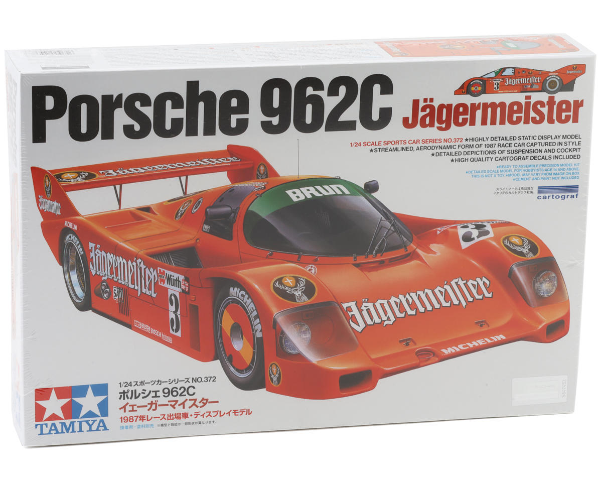 1/24 Porsche 962C Jagermeister Plastic Model Kit
