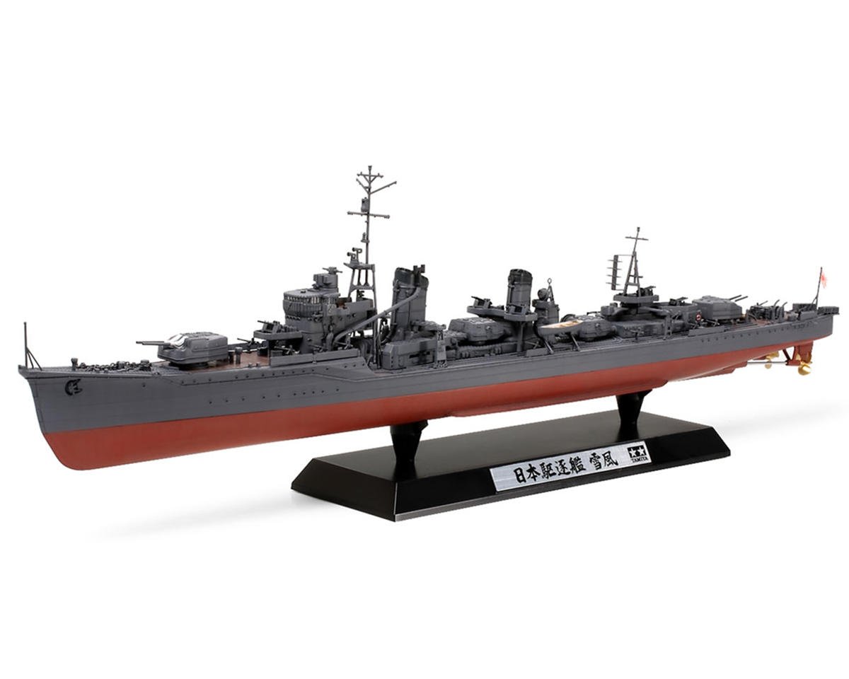 1/350 Japanese Navy Destroyer Yukikaze Plastic Model Kit – Chris's