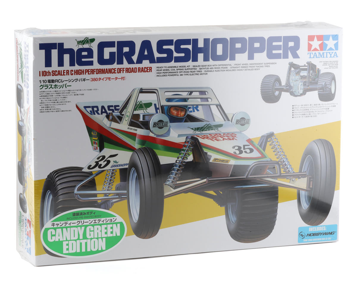 Tamiya Grasshopper "Candy Green Limited Edition" 1/10 Off-Road 2WD Buggy Kit TAM47348-60A