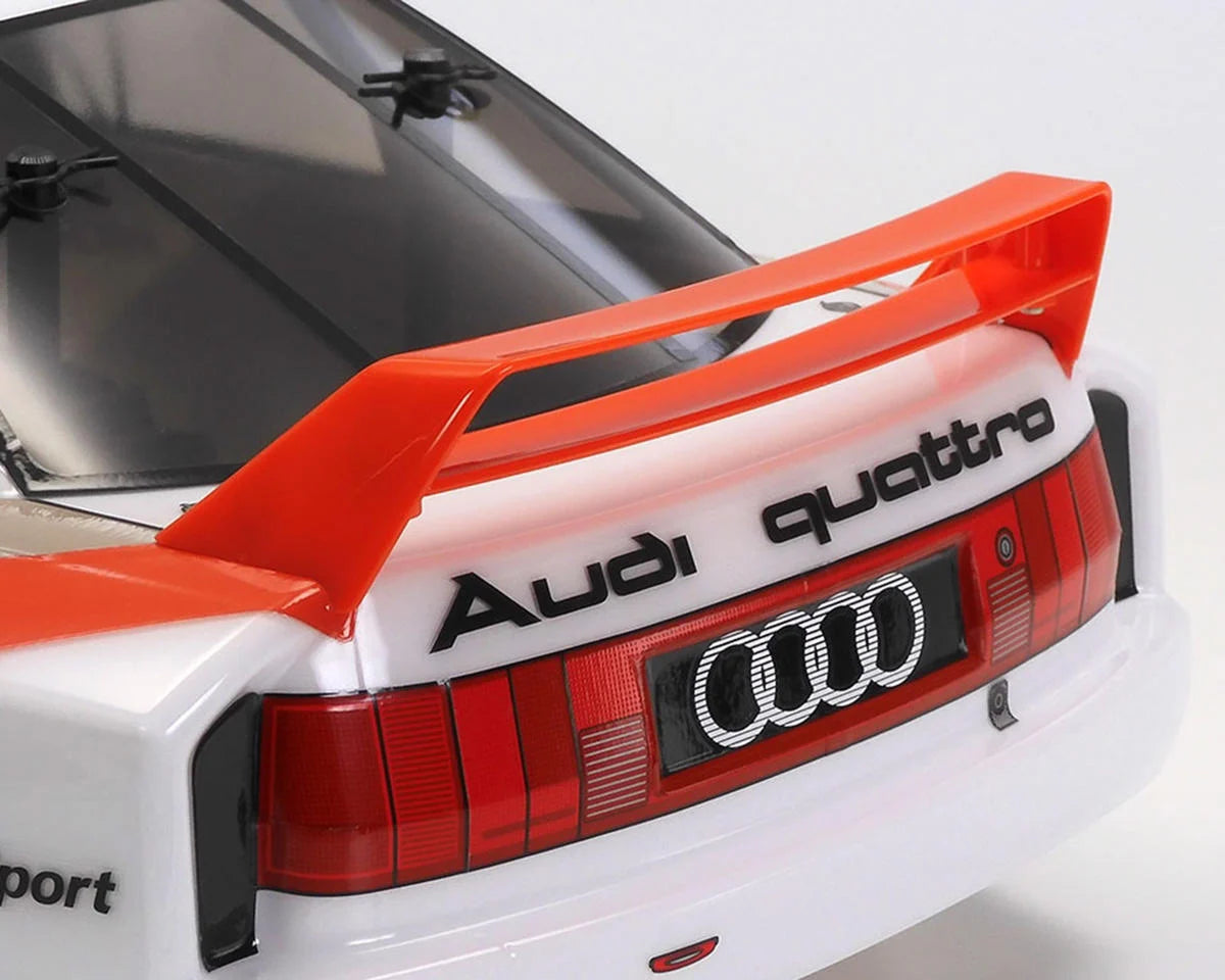 TT-02 Audi 90 Quattro Racing 1/10 4WD Electric Touring Car Kit w/Pre-Painted Body (Red/White) (Limited Edition)