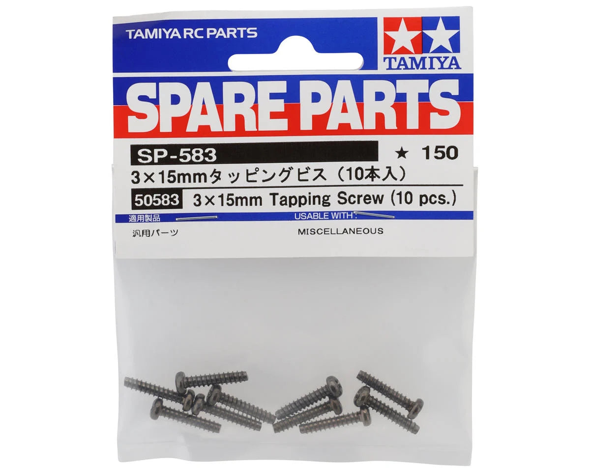 3x15mm Self Tapping Button Head Screw (10)