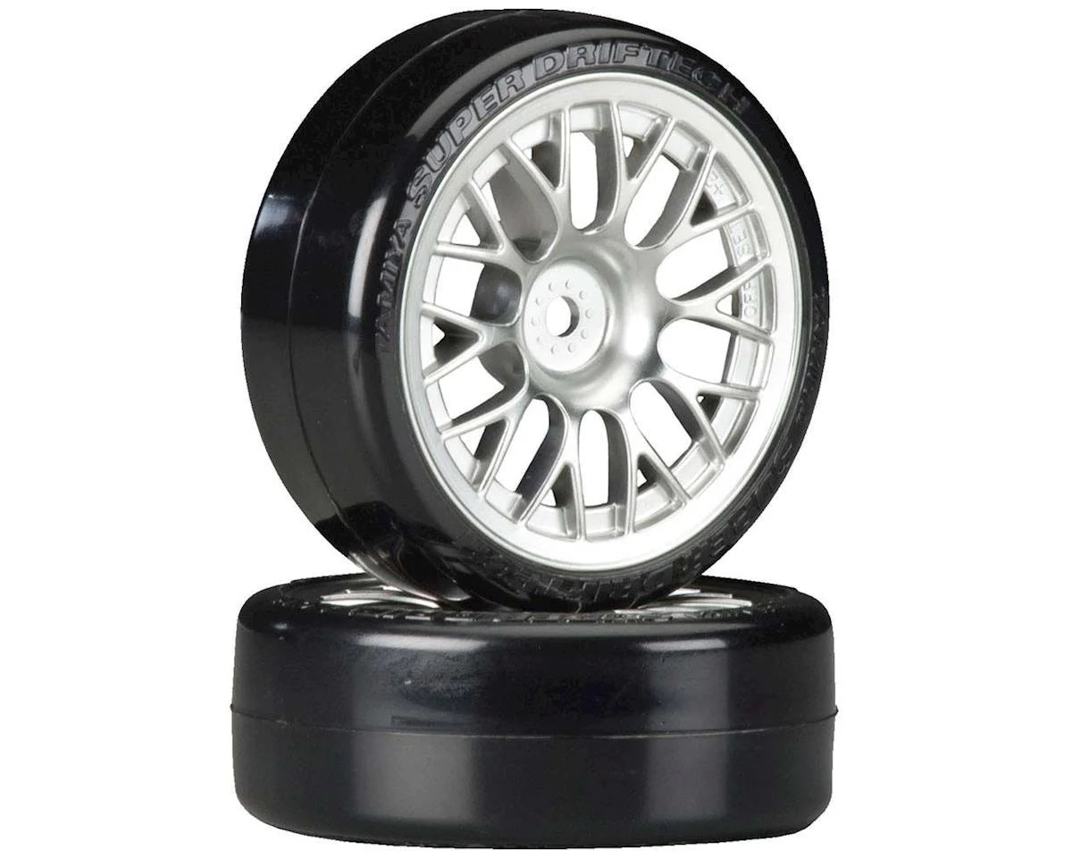 1/10 SD Drift Tech Tires w/ Mesh Wheels (24mm)