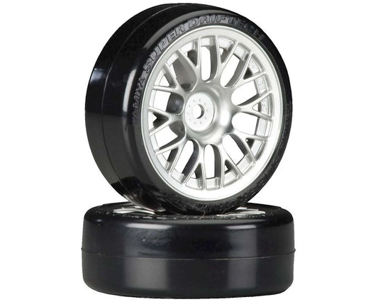 1/10 SD Drift Tech Tires w/ Mesh Wheels (24mm)