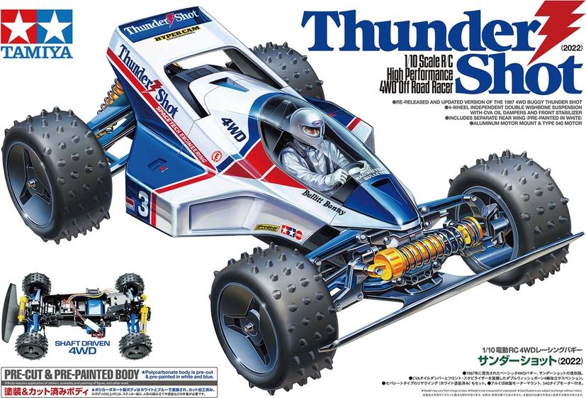 Thunder Shot (2022) 1/10 4WD Buggy TAM58706 KIT