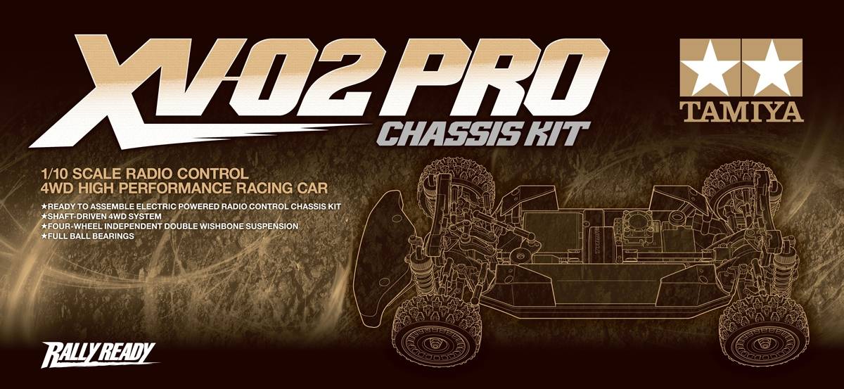 XV-02 Pro Rally Chassis TAM58707 Kit