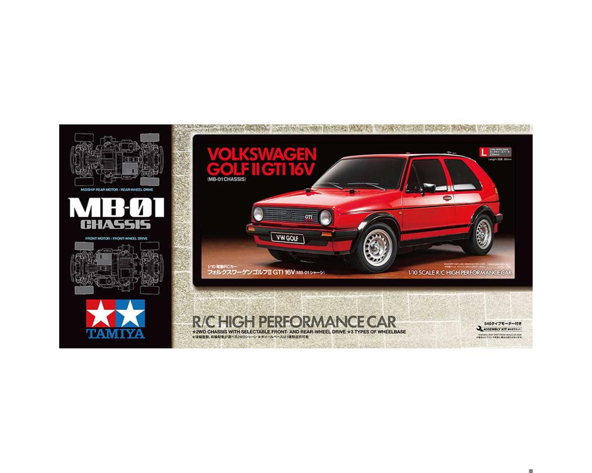 Volkswagen Golf II GTI 16V Electric 1/10 FWD/RWD On-Road Kit (MB-01)