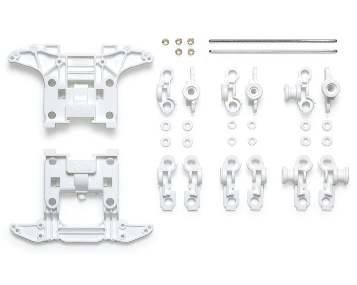 Tamiya N-04/T-04 Reinforced Units (White)