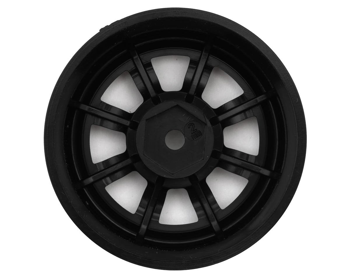 RS Watanabe 1/10 Drift Wheels (Black) (2) (2mm Offset)