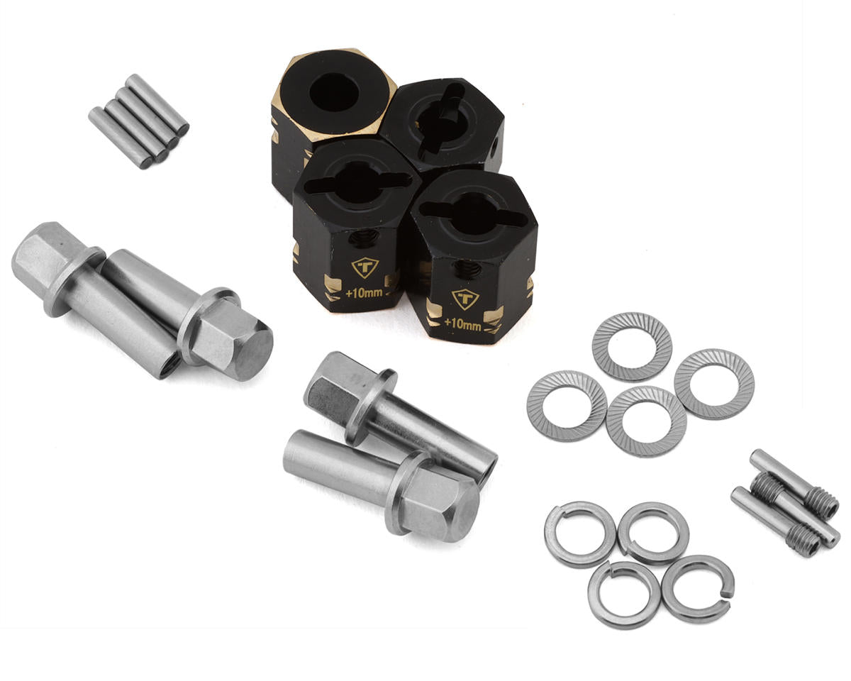 Capra / SCX10 III / Others 12mm Wheel Hex Adapters (x4) (+15mm)