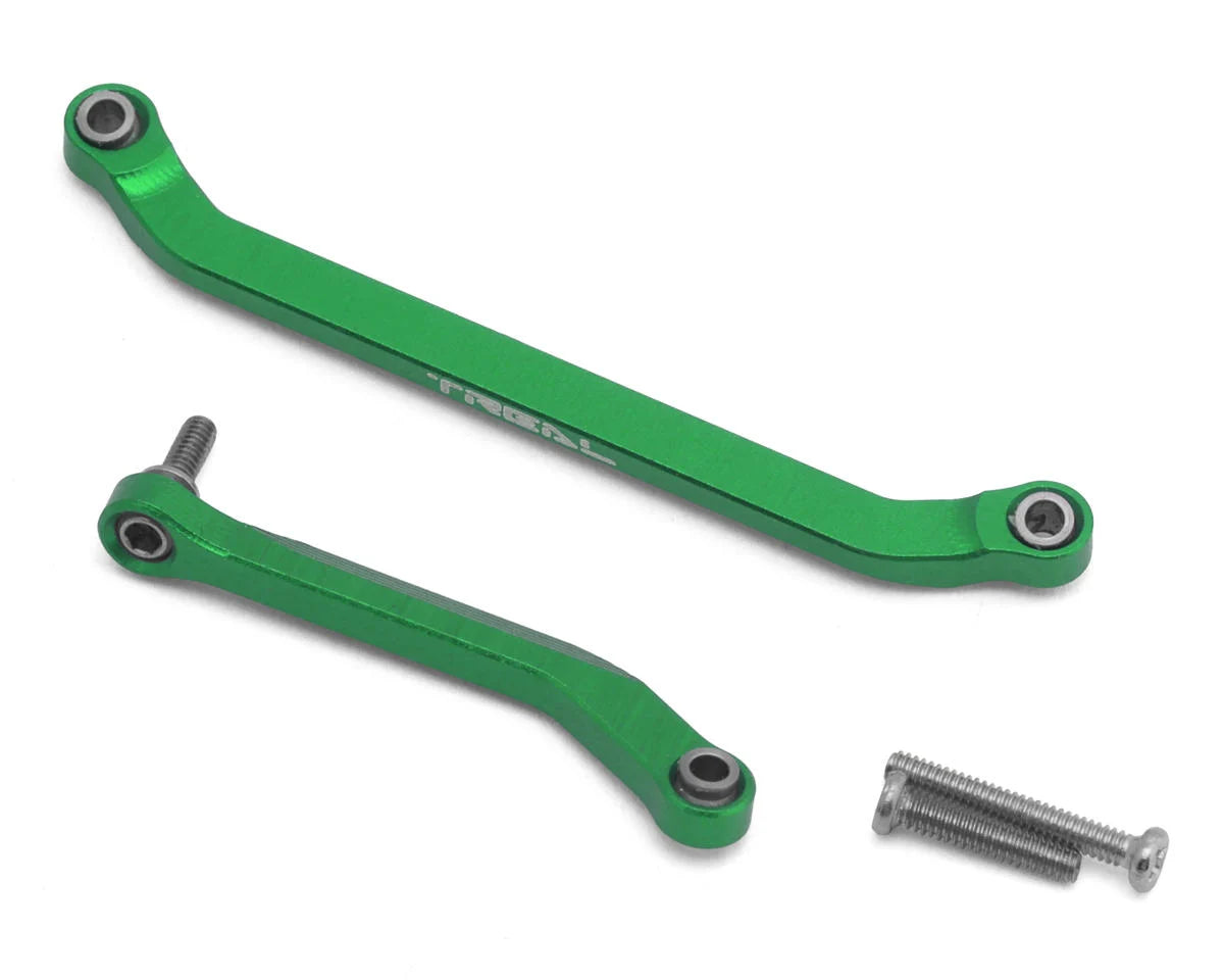 Axial SCX30 7075 Aluminum Steering Links Set (Green)