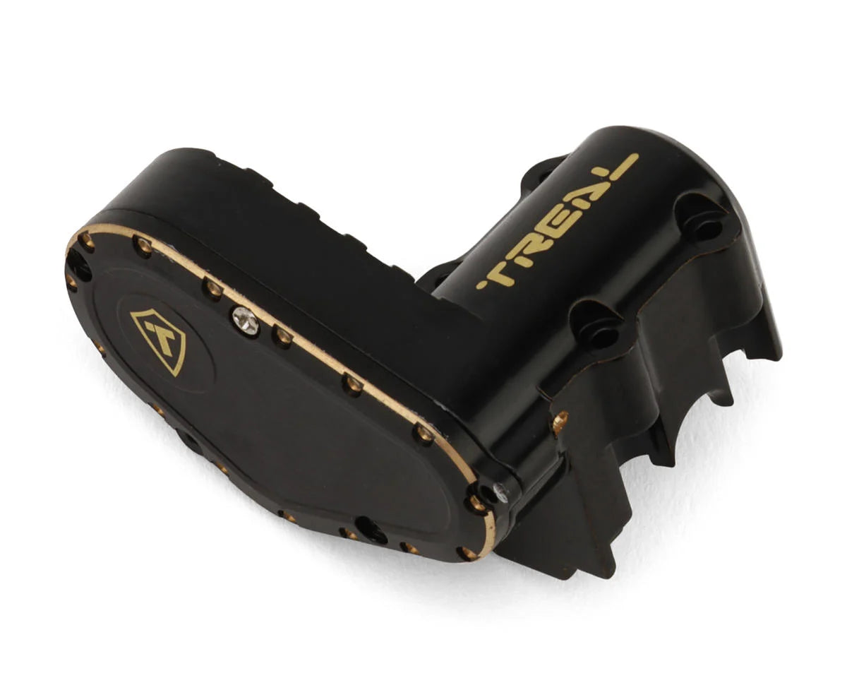 Axial SCX30 Brass Transmission Case (Black) (28g)