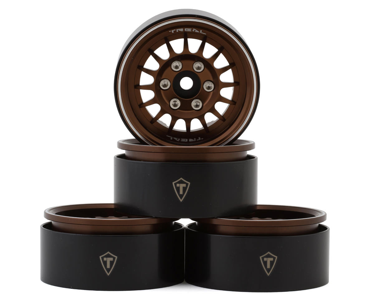 Type N 1.9" Multi-Spoke Beadlock Wheels (Bronze) (4)