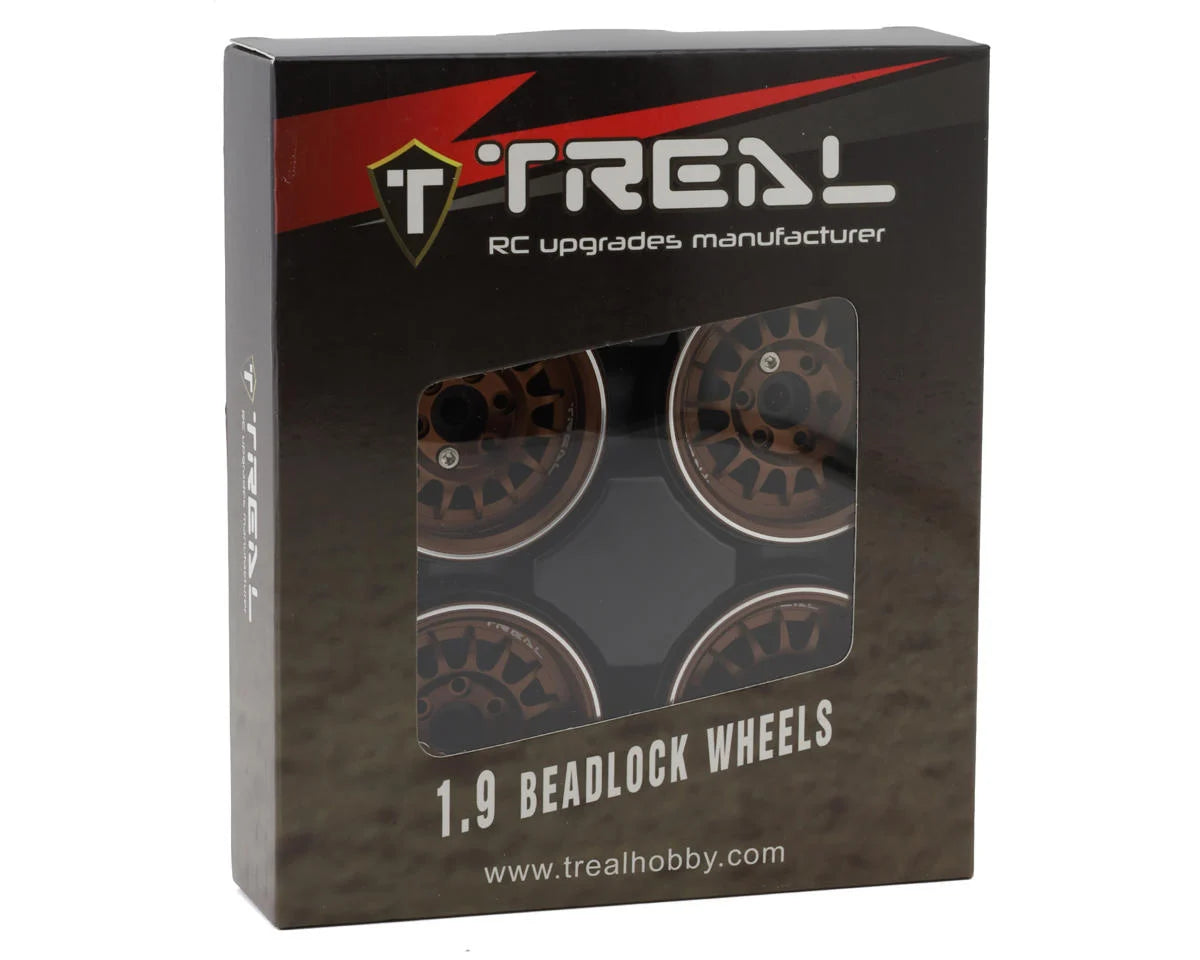 Type N 1.9" Multi-Spoke Beadlock Wheels (Bronze) (4)