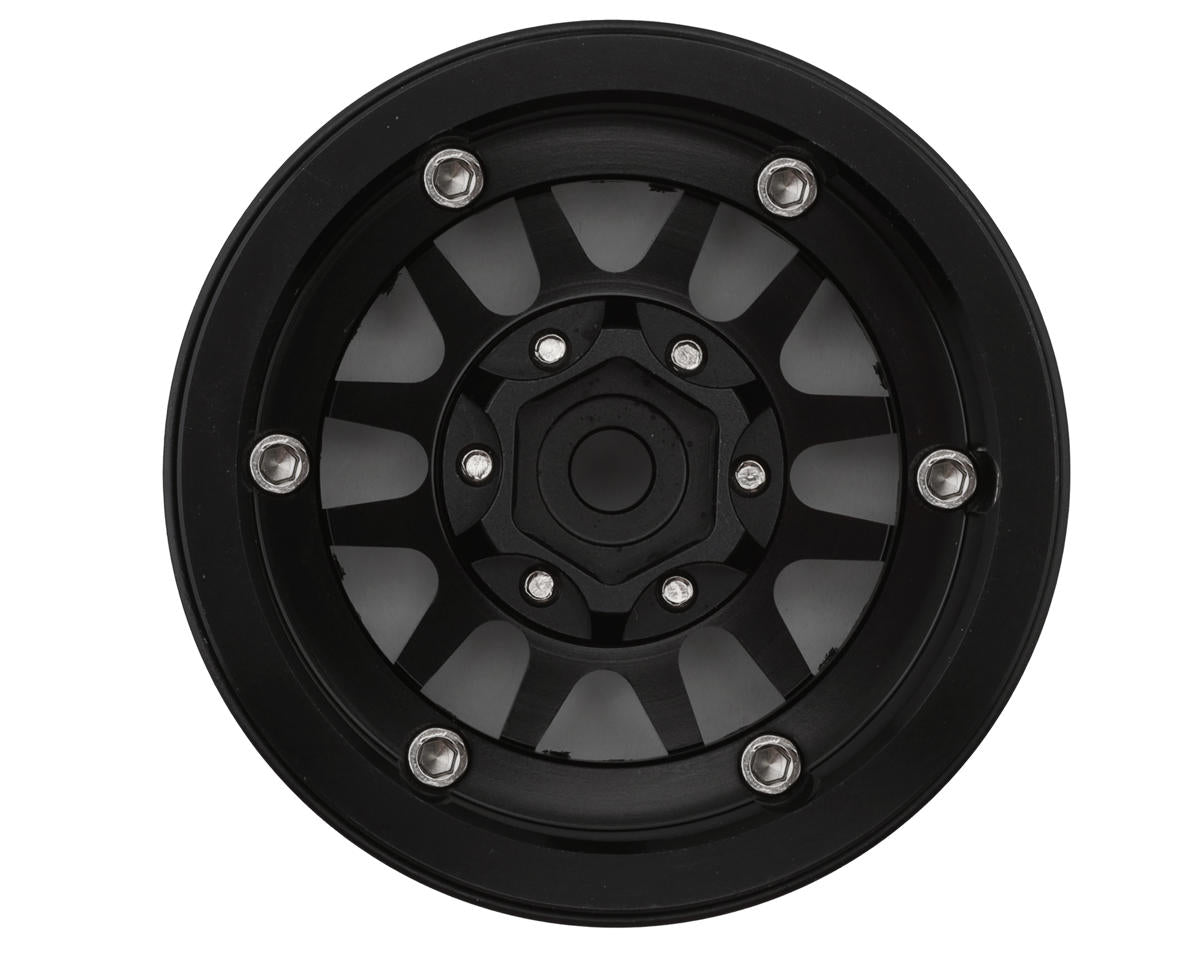 Type L 1.9" V-Spoke Beadlock Wheels (Black) (x4)