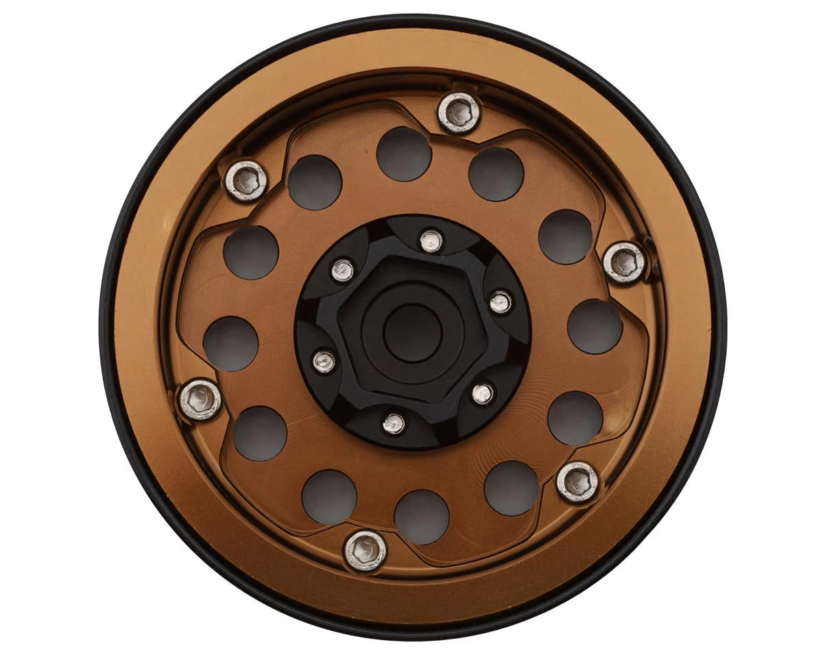 1.9" Vintage 12-Hole Beadlock Wheels (Bronze) (x4)