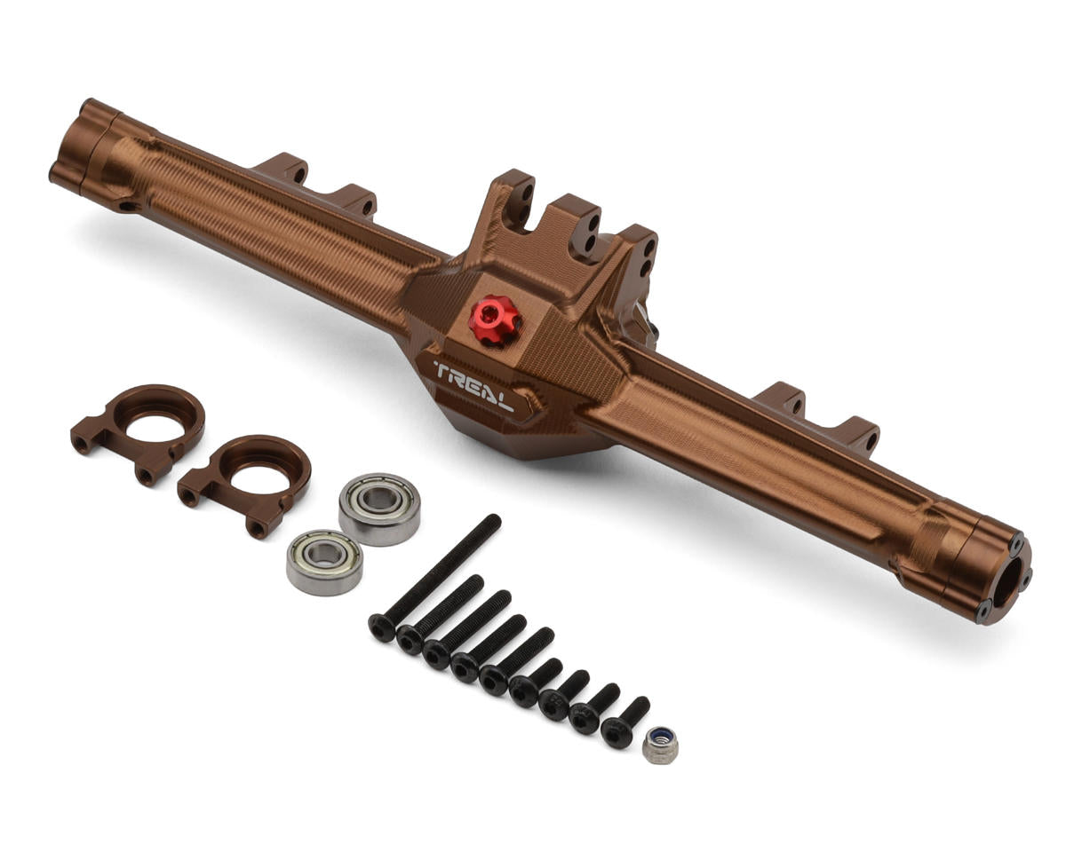 H10 Optic 7075 Aluminum Rear Axle Housing Set (Bronze)