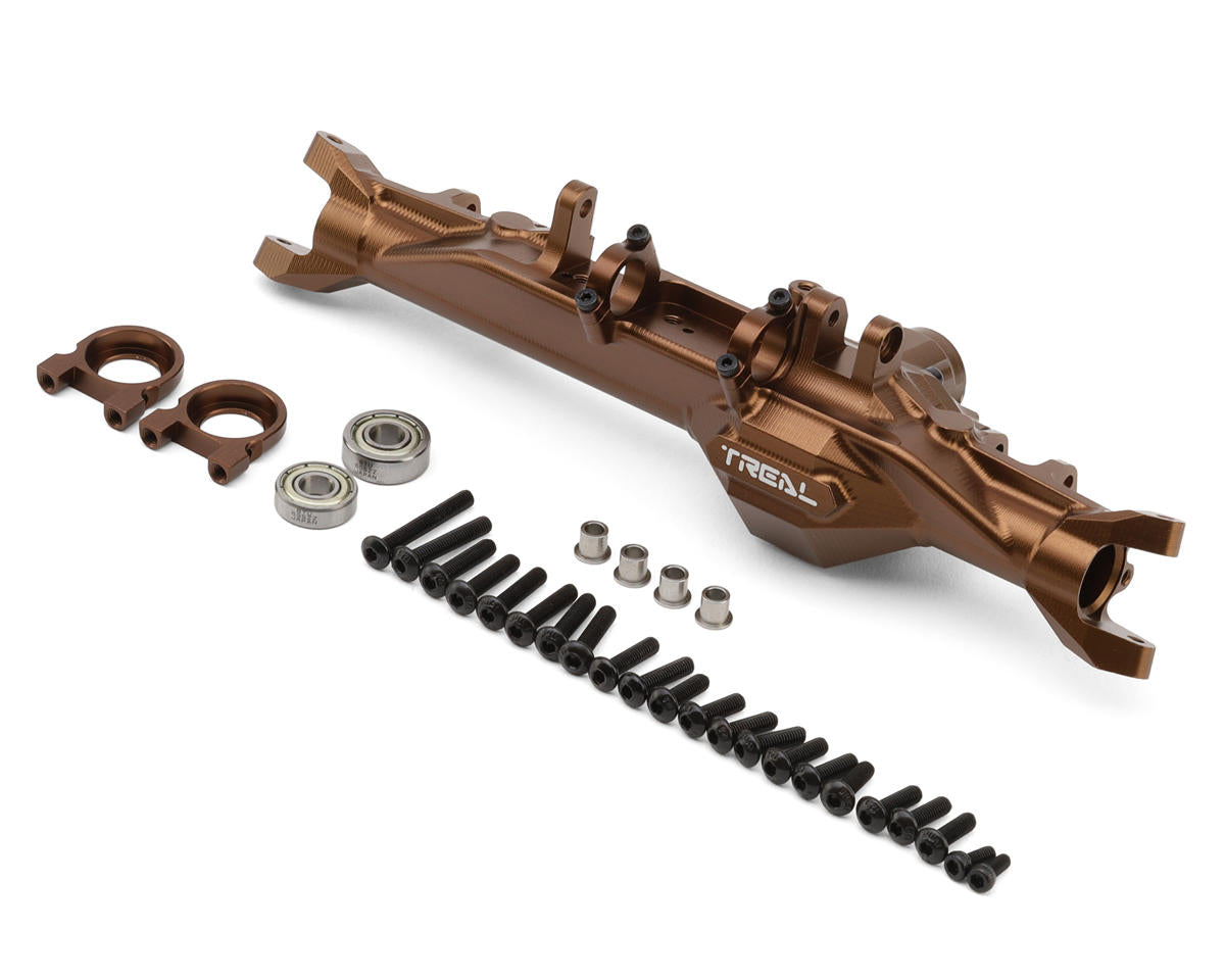 H10 Optic 7075 CNC-Machined Aluminum Front Axle Housing (Bronze)
