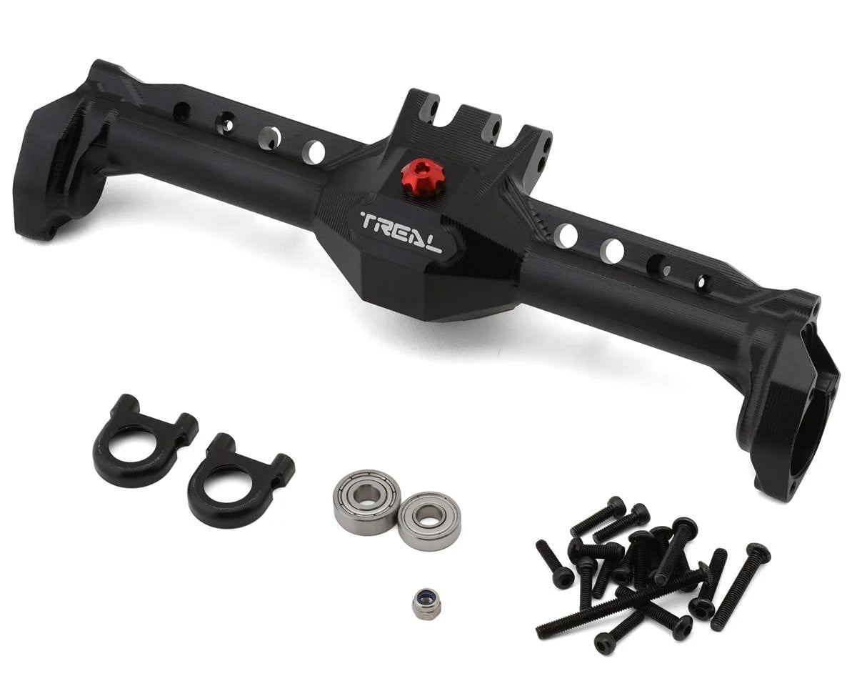 Vanquish VRD/VS4-10 7075 Aluminum Rear Portal Axle Housing (Black)